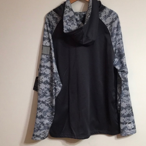 Us army Hoodie zipper pockets , new never worn, bigger hoodie, to big for me, - Picture 6 of 10